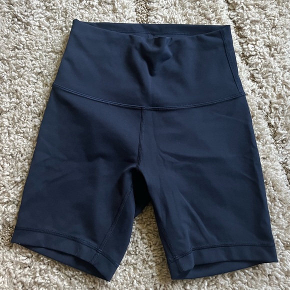 lululemon athletica blue Biker Shorts - Picture 2 of 3